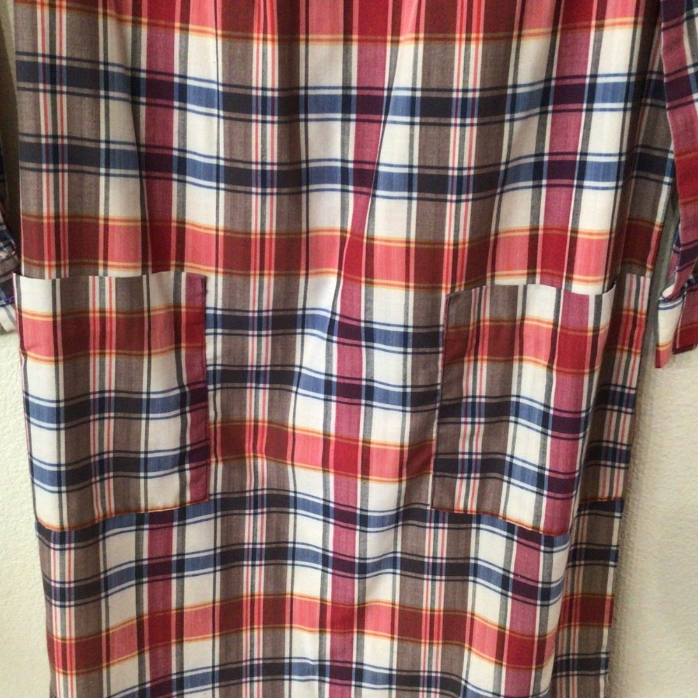 Vintage homemade long sleeve sack dress. Size medium. Great shape. - Picture 3 of 6